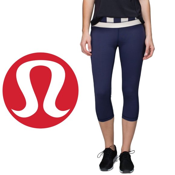 lululemon athletica Pants - Lululemon Up The Pace Crop Leggings - Size 4